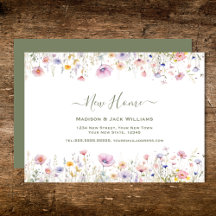 Novo Lar de Flor Selvagem de Orçamento | Alteração