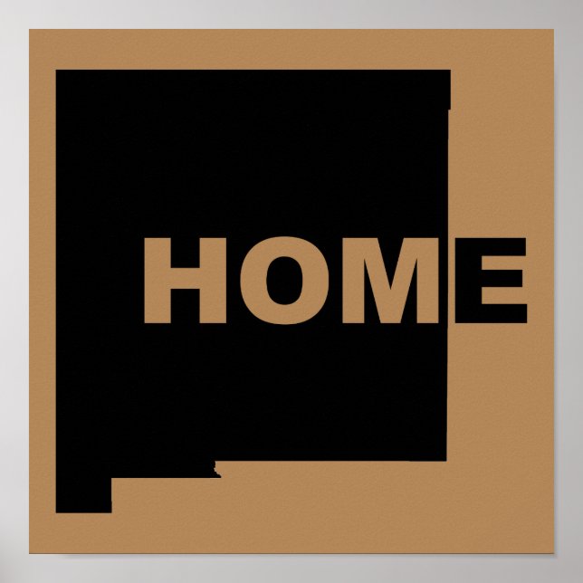 Novo México Longe Do Sinal De Poster (Frente)