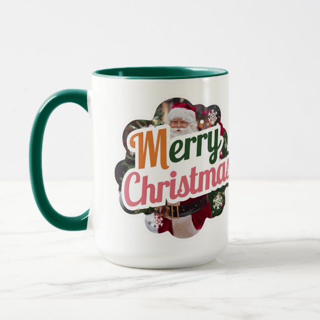 Novo modelo especial de caneca de Natal: (Esquerda)