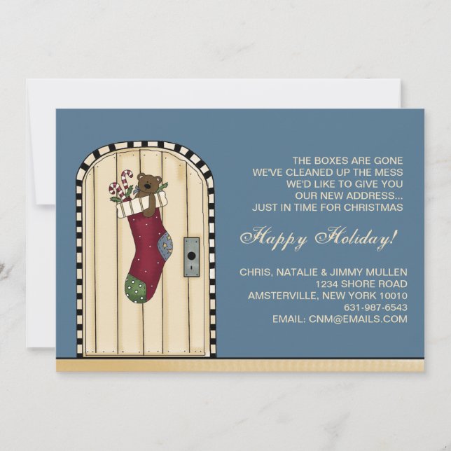 Novo Natal de Endereço - Anúncio em Movimento (Frente)