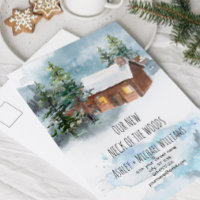 Novo Neck of the Woods Anúncio de Mudança Cartão P