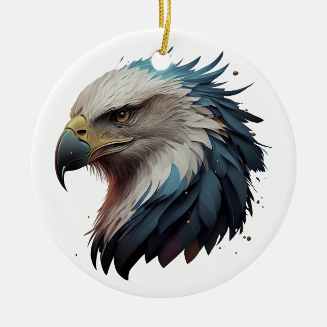 Novo Ornamento de Águia Na moda (Frente)