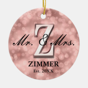 Novo ornamento de cerâmica personalizado, Dourado,