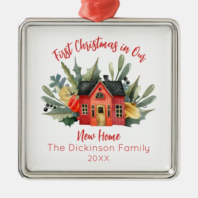 Novo Ornamento de Metais Domésticos - Primeiro Nat (Frente)