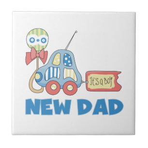 Novo papai de carro é um presente para garotos