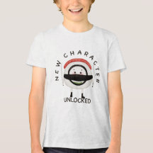 Novo Personagem Desbloqueado Camiseta Sushi Kids