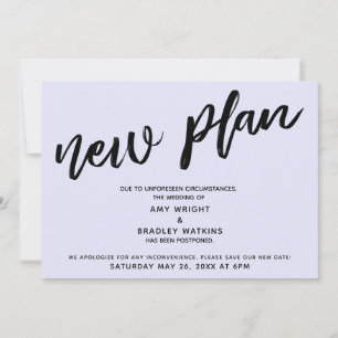 Novo Plano Adia Anúncio de Casamento Lavanda