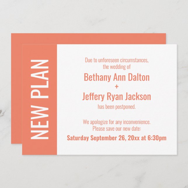 Novo Plano Salmão, Cartão de Atualização de Casame (Frente/Verso)