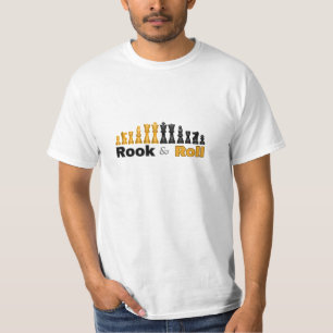 NOVO! Rook e Roll - Camisa do Xadrez