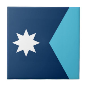 novo símbolo da bandeira do estado de Minnesota EU