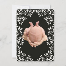 Novo Sip Do Bebê E Ver Obrigado Anúncio De Nascime