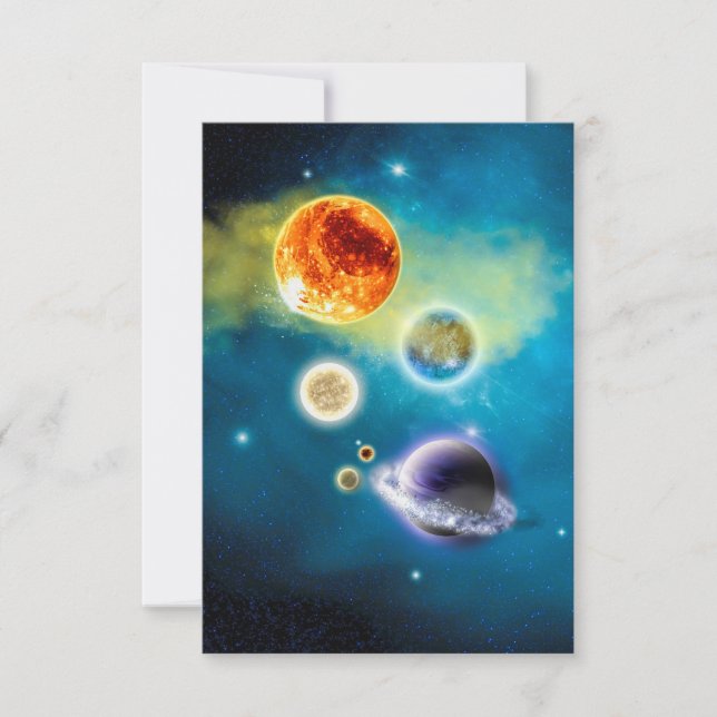 Novo sistema solar (Frente)