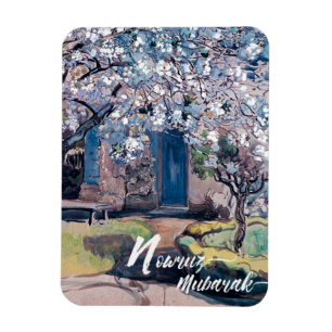 Nowruz Mubarak. Ímãs persas da arte do presente