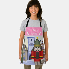 Noz-cracker, alemão bávaro personalizado rosa