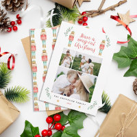 Noz-cracker aquarela botânica 3 fotografia Natal