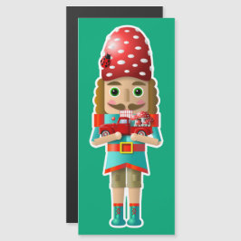 Noz-craque de Verão em Woodland com Pequeno Caminh