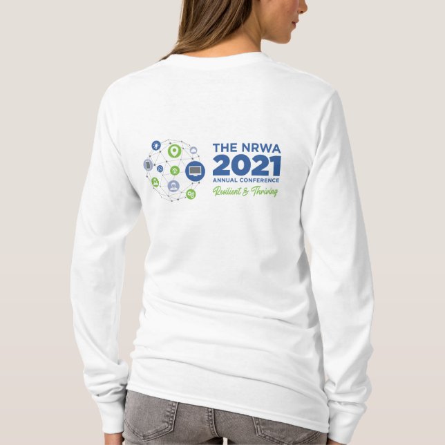 NRWA 2021, Camiseta de Conferência, Longa Capa de  (Verso)