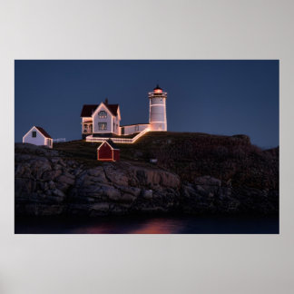 Nubble na Poster de Natal
