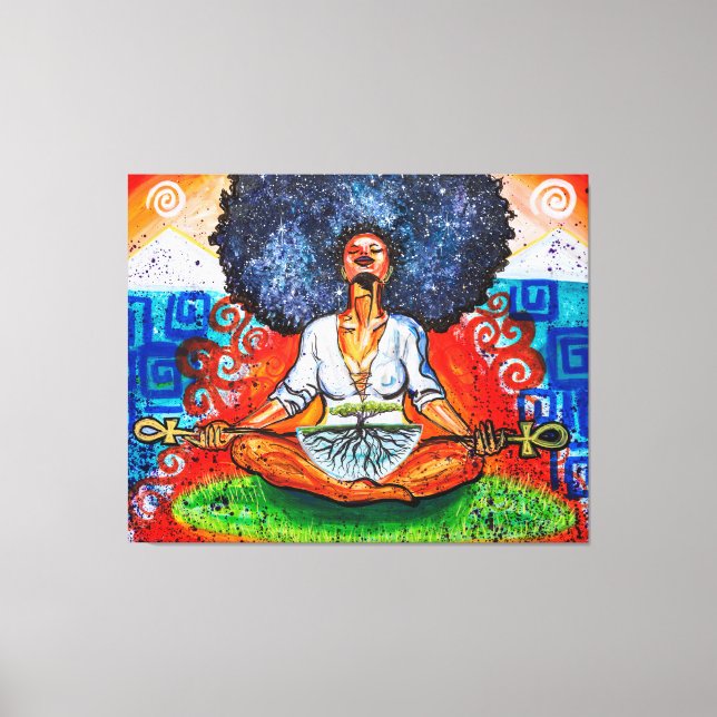 Nubian Kush 50" x 40" X Canvas (Frente)