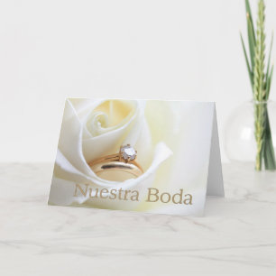 Nuestra Boda - Convite para casamento espanhol