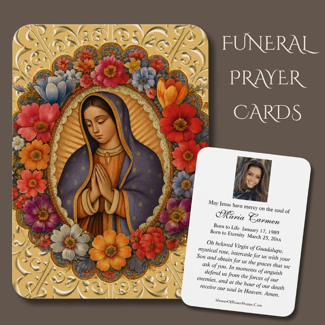 NUESTRA SEÑORA DE GUADALUPE FUNERAL PRAYER  (Criador carregado)