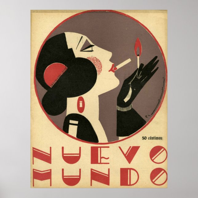 Nuevo Mundo Vintage Advertising Poster (Frente)