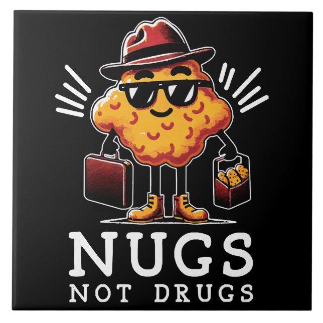 Nuggets Crocantes Não Drogas (Frente)