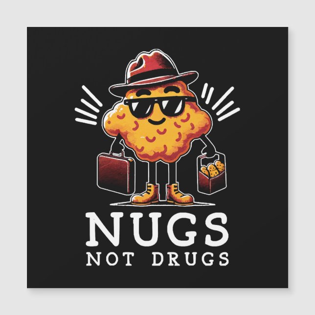 Nuggets Crocantes Não Drogas (Frente)