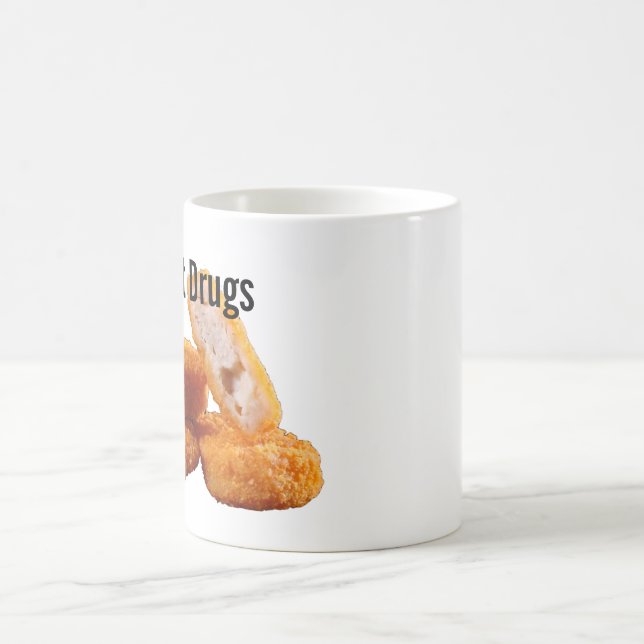 Nugs não droga a caneca engraçada (Centro)
