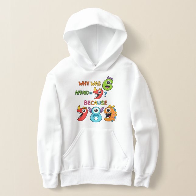 Number Day Funny Maths Hoodie 7 8 9 (Postura )