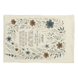 Numbers 6:24–26 Priestly Blessing Vintage Floral