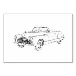 Numeração De Mesa 1947 Buick Roadmaster