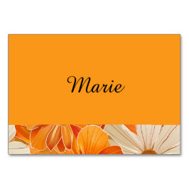 Numeração De Mesa 1970er Florale Gartenparty