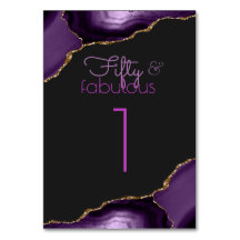 50 e Fabuloso 50º Número da Tabela de Festas de an