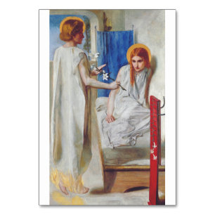 Numeração De Mesa A Anunciação por Dante Gabriel Rossetti
