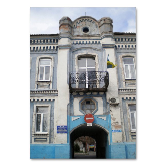 Numeração De Mesa A clínica dentária da cidade de Melitopol (Frente)