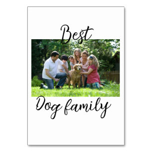 Numeração De Mesa A melhor família de cachorros mãe pai animal de es