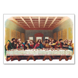 Numeração De Mesa A Última Ceia