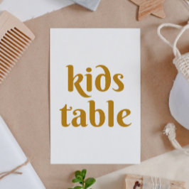 Numeração De Mesa Amarelo mostarda simples minimalista casamento cri
