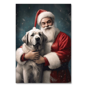 Numeração De Mesa Anatólia Shepherd com o Natal do Papai Noel
