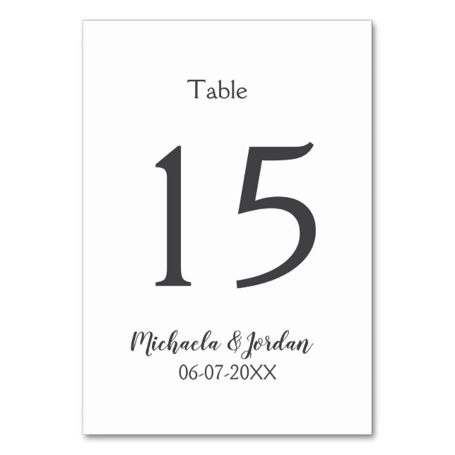 Numeração De Mesa Aniversário de aniversário do gráfico de assentos  (Frente)