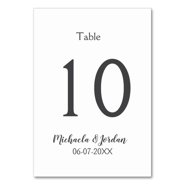 Numeração De Mesa Aniversário de aniversário do gráfico de assentos  (Frente)