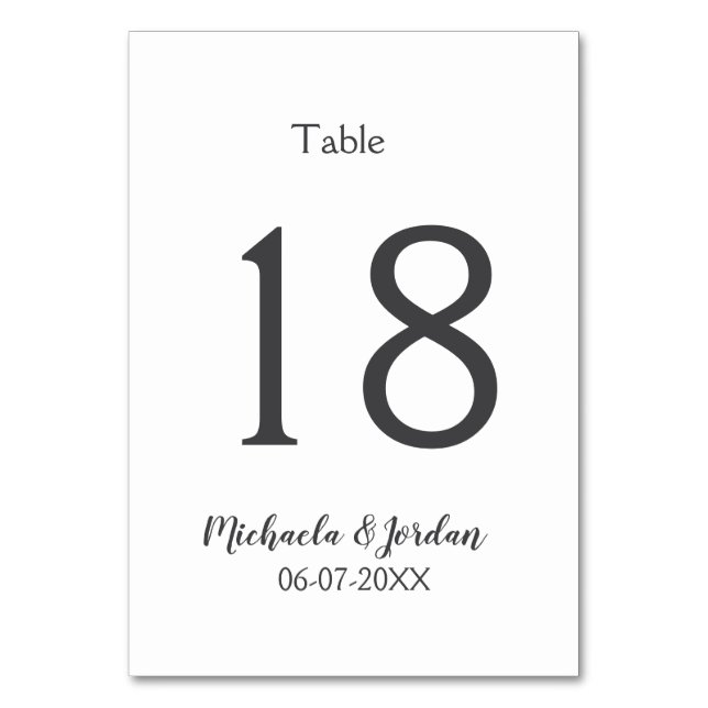 Numeração De Mesa Aniversário de aniversário do gráfico de assentos  (Frente)