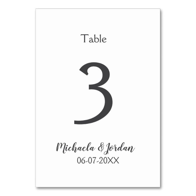 Numeração De Mesa Aniversário de aniversário do gráfico de assentos  (Frente)