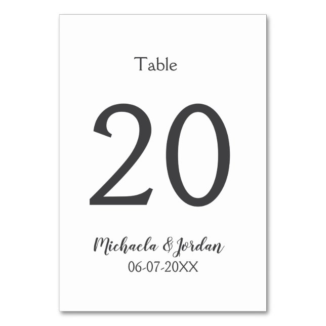 Numeração De Mesa Aniversário de aniversário do gráfico de assentos  (Frente)