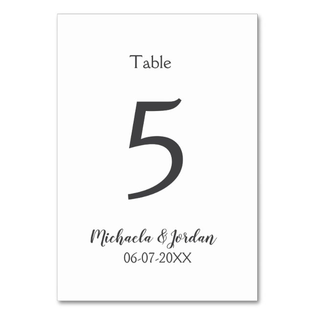 Numeração De Mesa Aniversário de aniversário do gráfico de assentos  (Frente)