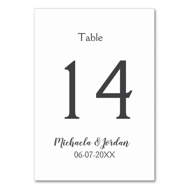 Numeração De Mesa Aniversário de aniversário do gráfico de assentos  (Frente)