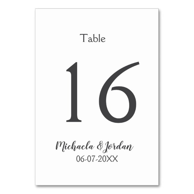 Numeração De Mesa Aniversário de aniversário do gráfico de assentos  (Frente)