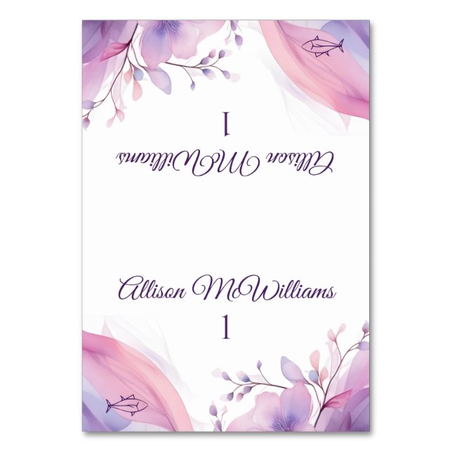 Numeração De Mesa Aquecedro De Cerejeiras De Cerrado-Casamento De Íc (Frente)