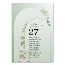 Arco russo verde-poeirento folhas cor-de-rosa flor